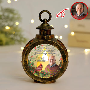 Custom Photo Beside You Memorial Candlelight Lantern Ornament HO82 894976