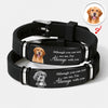 Custom Pet Photo Wristband Bracelet Pet Loss Memorial Gift LM32 669623