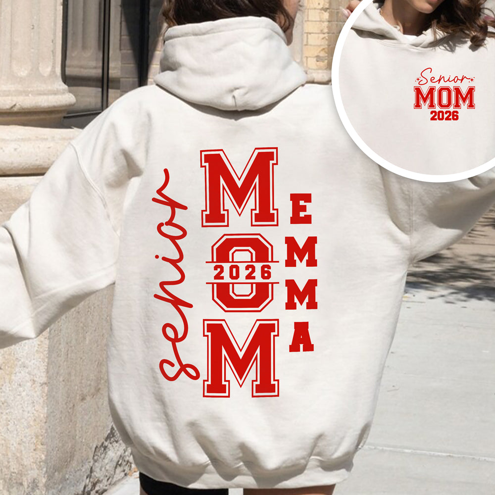 Custom Senior Mom Dad Graduation 2026 Back & Front Shirt HA75 920492