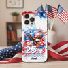 Custom Name American Pride Patriotic 250th Anniversary Eagle 1776–2026 Phone Case HO82 901204