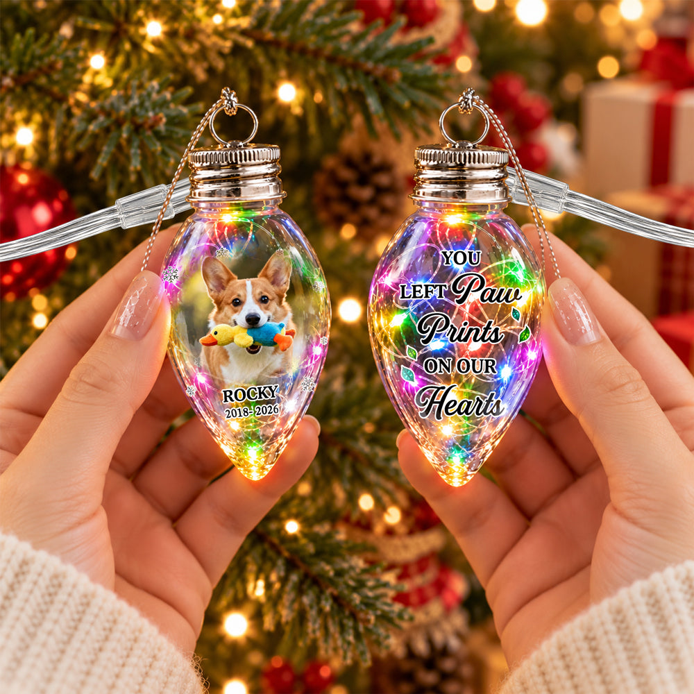 Custom Photo Always Shines In My Heart Memorial Chili Bulb LED Light HO82 904082