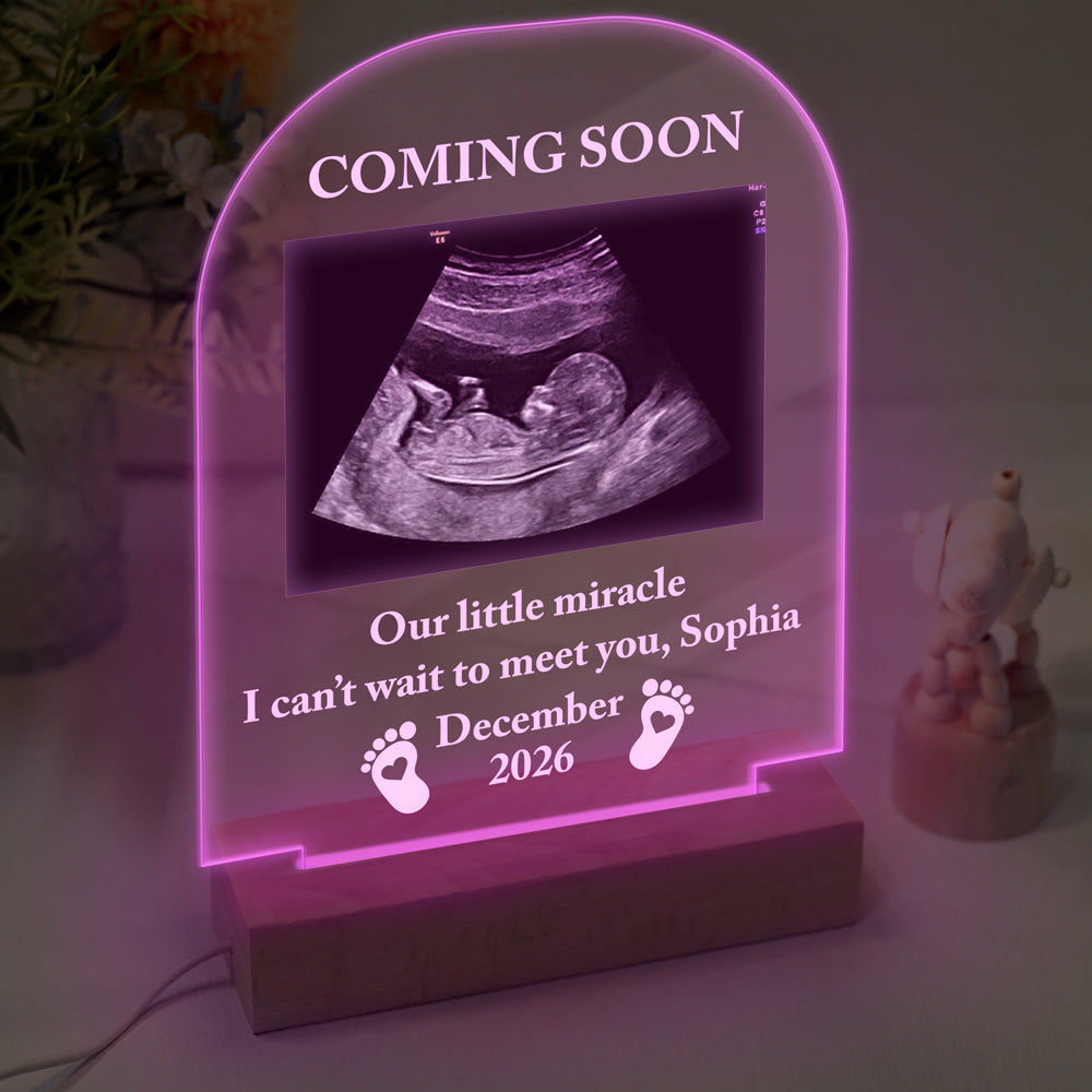 Custom Photo Baby’s Ultrasound LED Night Light TH10 171363