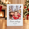Custom Photo Forever & Always Building Brick Block Christmas Gift for Couples TH10 171251