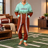 Custom Name Christmas Onesie Pajamas For Baseball, Softball, Soccer, Football, Basketball, Hockey Lover HO82 904022