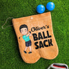 Personalized Cartoon Character Flannel Golf Ball Bag Sack Golf Accessories Funny Birthday Gift for Golfers HO82 900792