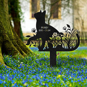 Custom Cat Breed For Cat Lover Memorial Garden Stake Personalized Gift TH10 891595