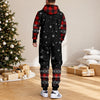 Custom Initial Name Monogram Christmas Holiday Onesie Pajamas HO82 903692