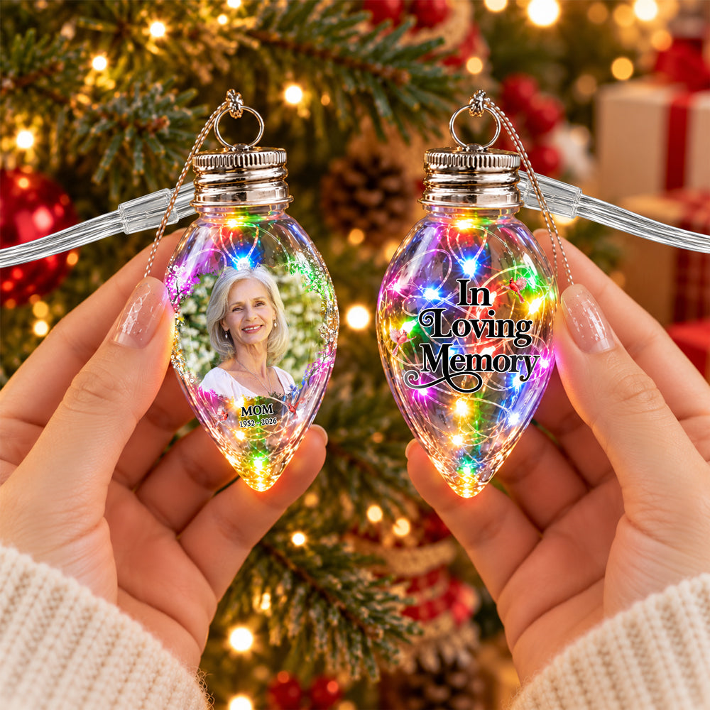 Custom Photo I'm Always With You Chili Bulb LED Light Memorial Gift HO82 904084