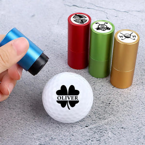 Personalized Name Golf Ball Stamp Box Gift For Golf Lover CH07 910072
