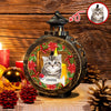 Custom Cat Photo Candlelight Lantern Ornament For Christmas HO82 894972