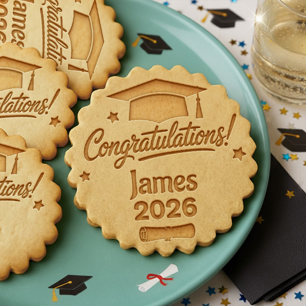 Custom Congratulations Graduation 2026 Cookie Stamp CH07 911120