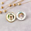 Custom Dog Cat Pet Photo Label Pin Gift For Pet Lovers HA75 921058