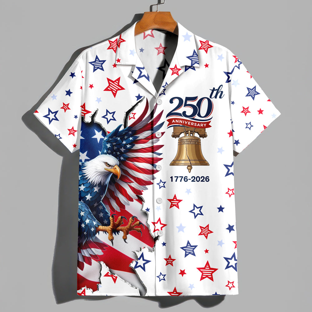 Personalized American 250th Anniversary Hawaiian Shirt CH07 910940