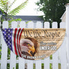 Custom Family Name We The People America Non-Pleated Fan Flag TH10 896439