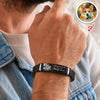 Custom Pet Photo Wristband Bracelet Pet Loss Memorial Gift LM32 669623