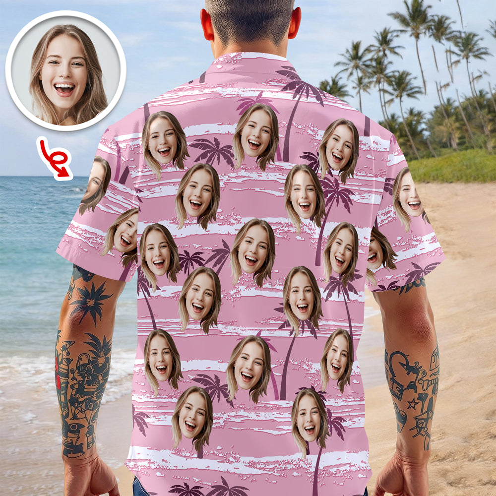 Custom Funny Face Aloha Hawaii Shirt Summer Vacation Outfit CH07 910396