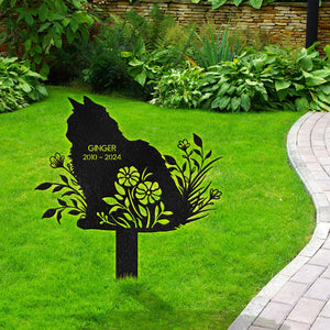 Custom Cat Breed For Cat Lover Memorial Garden Stake Personalized Gift TH10 891595