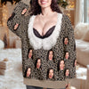 Custom Face Funny Christmas Ugly Sweater Novelty Holiday Gift for Women HO82 903694