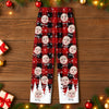 Custom Face Photo And Name Buffalo Plaid Pajama Pants For Christmas Gift TH10 171329