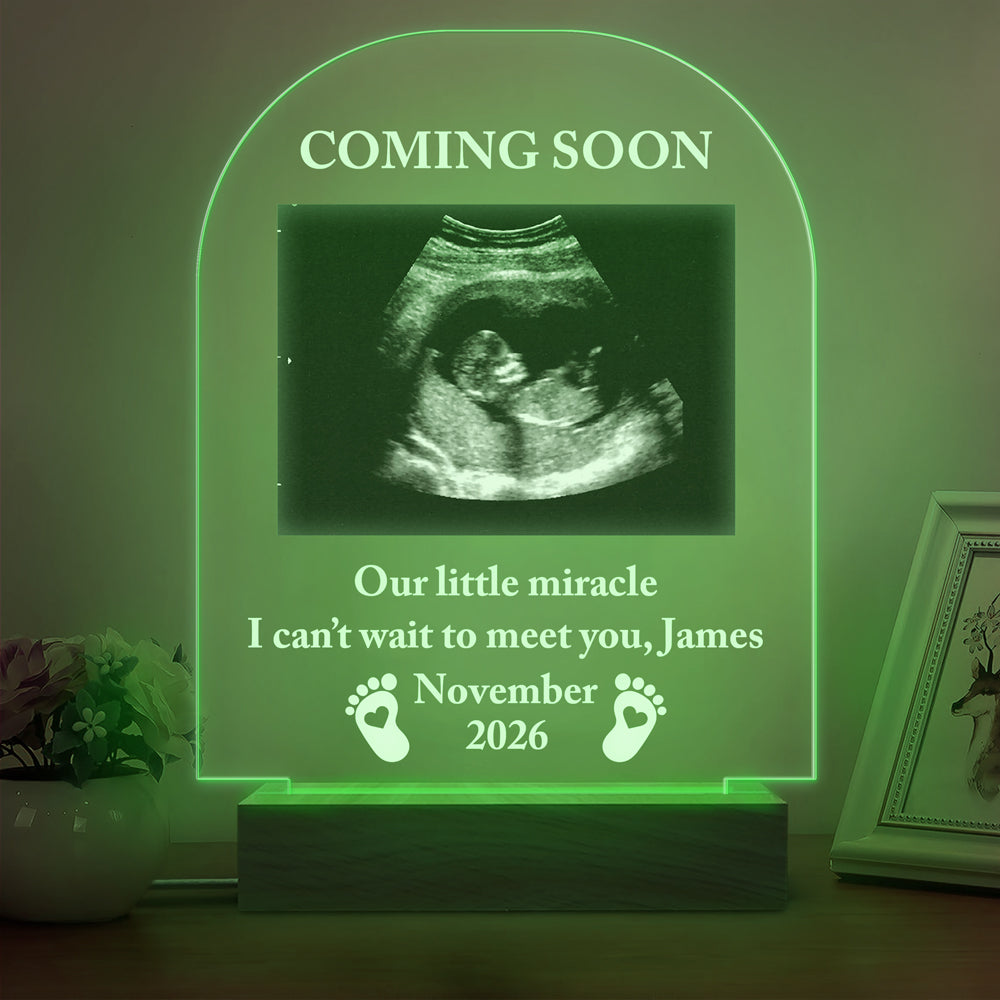 Custom Photo Baby’s Ultrasound LED Night Light TH10 171363