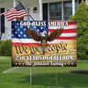Personalized God Bless America 250 Years Of Freedom Yard Sign HO82 900902