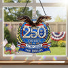 Custom Family Name Celebrating America's 250 Years Anniversary Acrylic Suncatcher CH07 910408