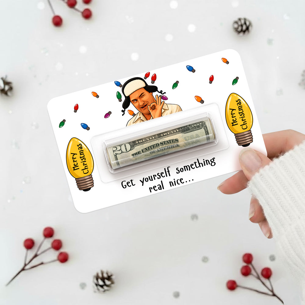 Cousin Eddie Money Holder Card – Funny Christmas Cash Gift Holder, Holiday Stocking Stuffer for Family & Friends LM32 669727