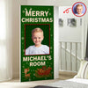 Custom Photo Merry Christmas Door Cover Gift For Son CH07 899880