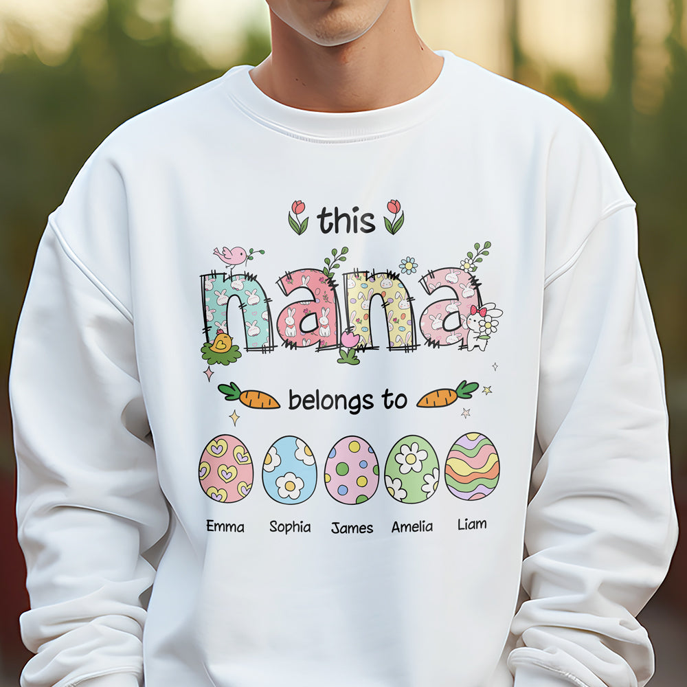 Personalized This Mama Belongs To Us Shirt Gift For Easter Day CH07 910468