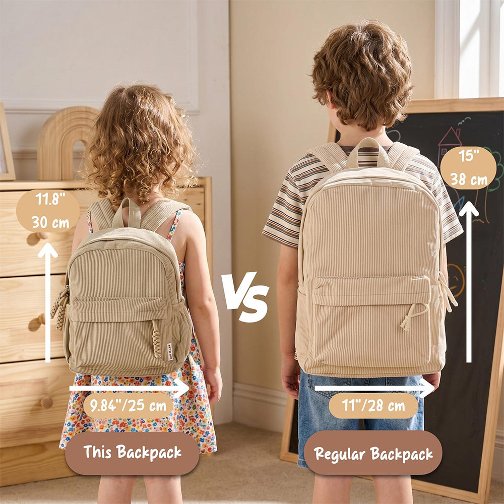 Personalized Name Kids Corduroy Backpack - Gift for Kids, Back to School HO82 902768