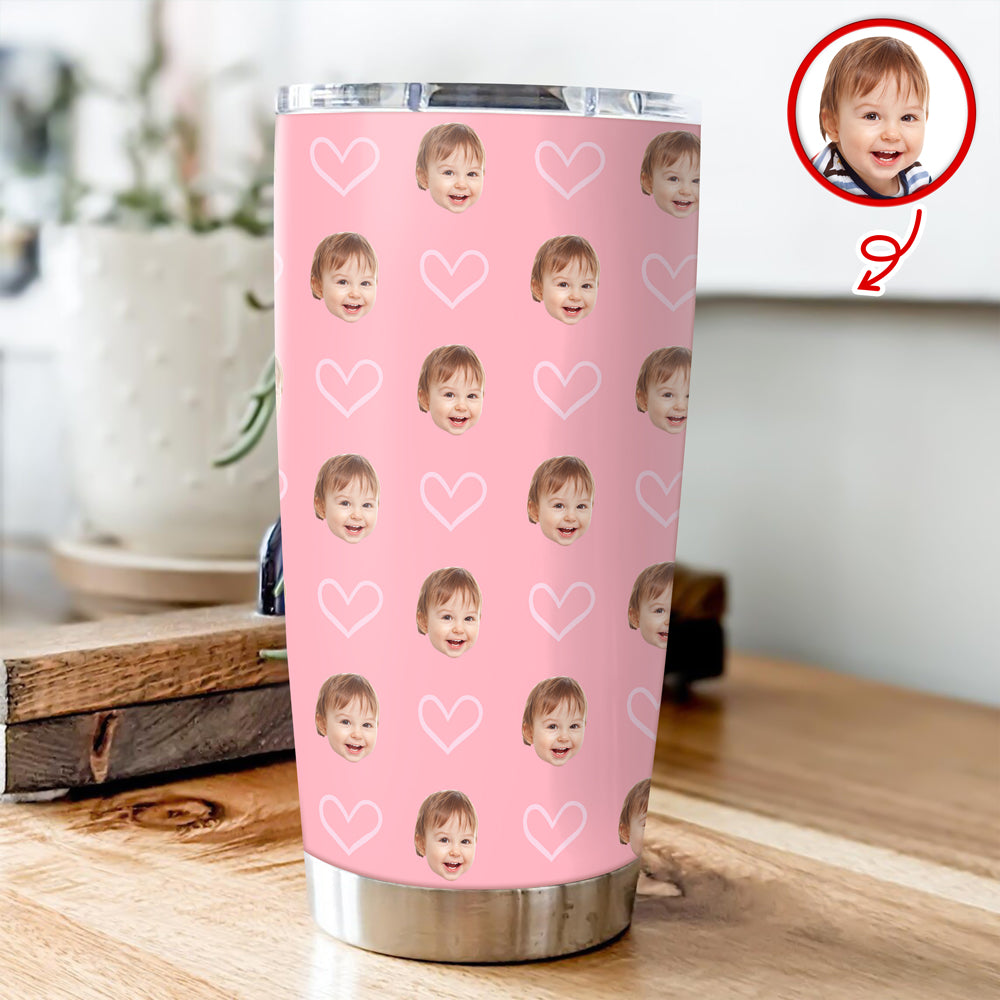 Custom Photo Baby Face Fat Tumbler CH07 910702