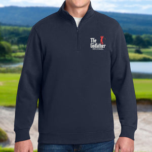 Personalized Funny The Golf Father Golf Quarter Zip Sweater HO82 900794