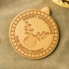 Custom Family Name Christmas Pattern Cookie Stamp – Personalized Christmas Gift for Bakers, Family LM32 669699