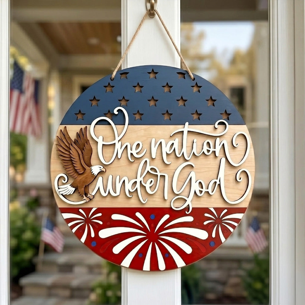 USA 250th Anniversary Semiquincentennial 1776-2026 Layer Wood Sign HO82 902820