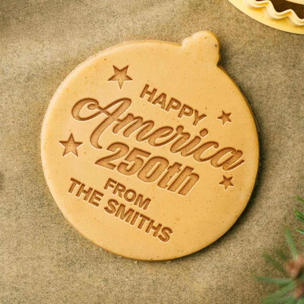 Personalized Happy America 250th Cookie Stamp TH10 898009
