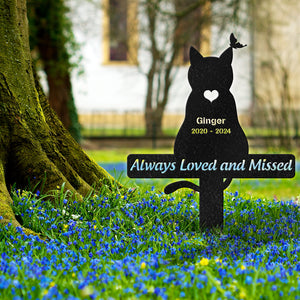 Always Loved And Missed Cat Memorial Garden Stake TH10 891561