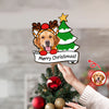Custom Photo Dog's 1st Christmas Tree Topper Gift For Dog Lovers CH07 899206