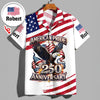 Custom Name America Pride 250th Anniversary 1776–2026 Eagle Hawaii Shirt CH07 911214