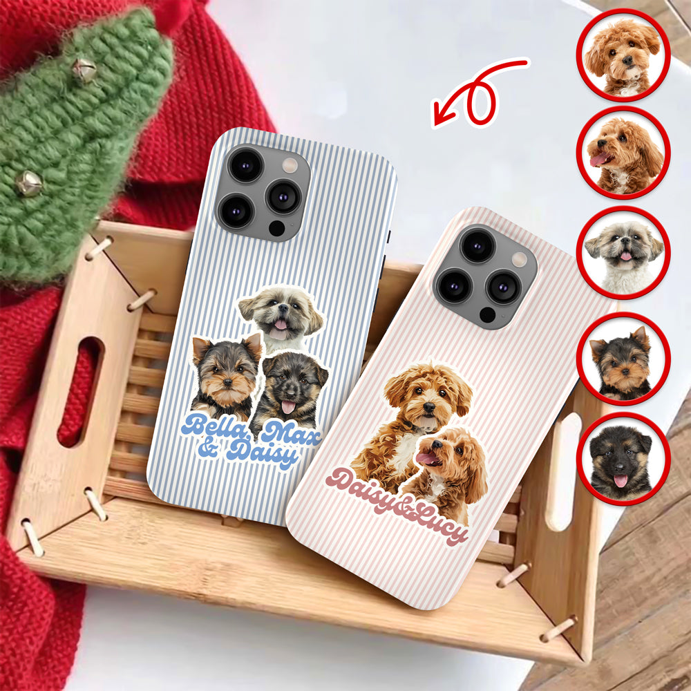 Custom Funny Dog Photo Phone Case Gift For Dog Lovers LM32 895415