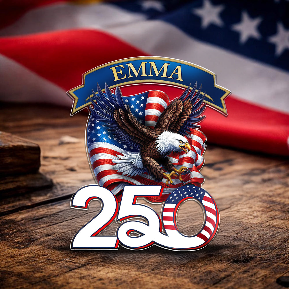 America 250th Anniversary - Proud of American Acrylic Pin CH07 911038