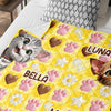 Personalized Dog Cat 3D Inflated Effect Printed Quilt Blanket Gifts For Dog Cat Lovers LM32 897149