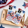 Custom Name American Pride Patriotic 250th Anniversary Eagle 1776–2026 Phone Case HO82 901204