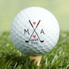 Custom Initial Name Golf Ball For Engaged Couple, Golf Lovers HO82 900860