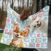 Personalized Dog Cat 3D Inflated Effect Printed Quilt Blanket Gifts For Dog Cat Lovers LM32 897149