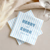 Personalized Wedding Cocktail Napkins, Custom Bridal Shower & Engagement Party Napkins, Reception Decor HO82 902240