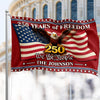 Personalized 250 Years of Freedom US House Flag We The People Flag CH07 910622