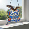Custom Family Name Celebrating America's 250 Years Anniversary Acrylic Suncatcher CH07 910408