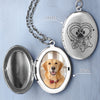 Custom Pet Photo A Big Piece Of My Heart Live In Heaven Memorial Locket Necklace LM32 893325