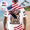 Custom Name America Pride 250th Anniversary 1776–2026 Eagle Hawaii Shirt CH07 911214