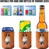 Custom Photo And Name Dog Cat Can Cooler Holder HA75 897592
